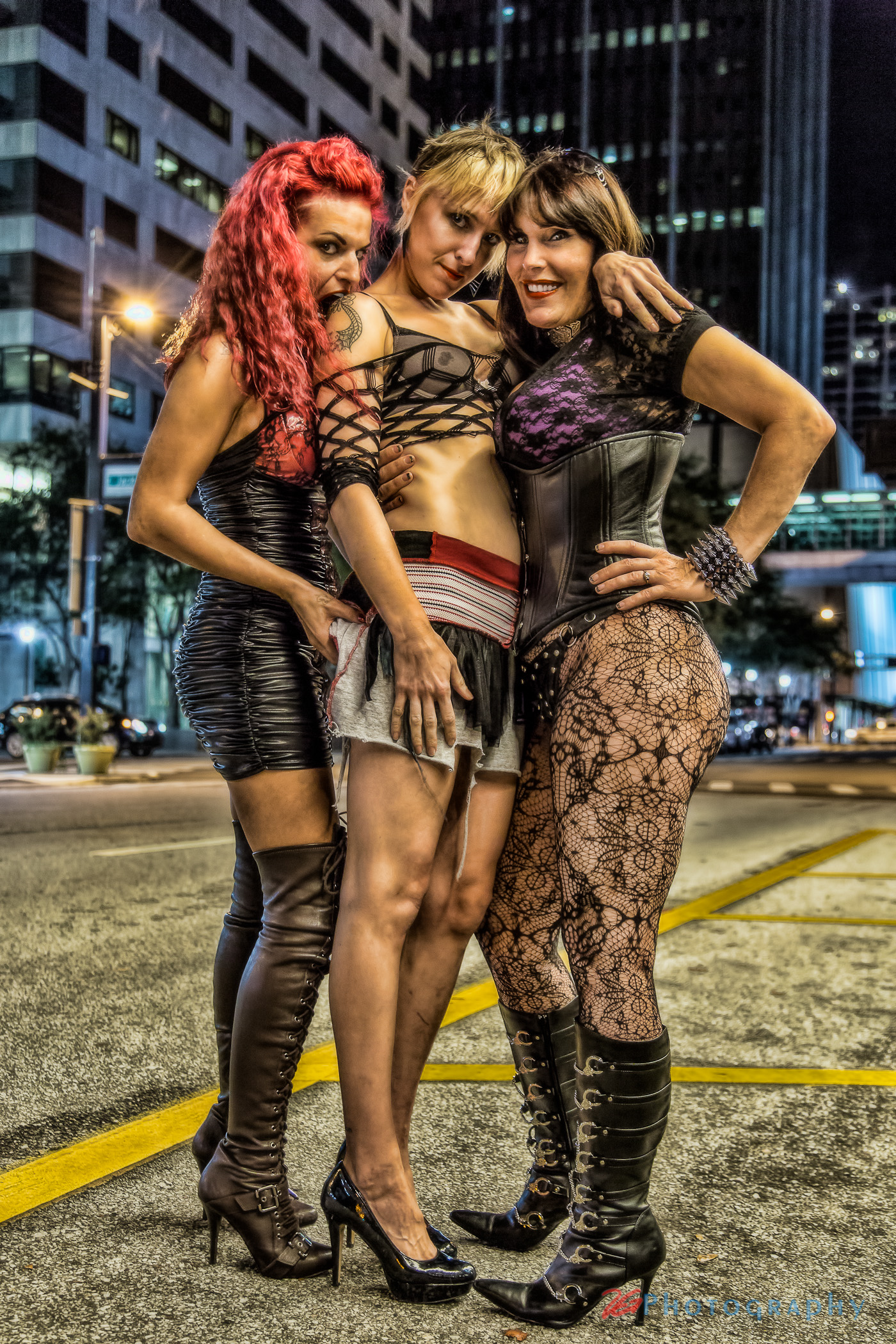 Mistrix with Goddess Phoenix & Lil Miss Natalie of Atlanta